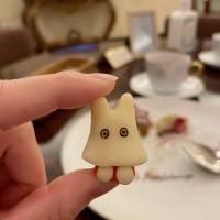 見学で行った際にパティシエの人が作ってくださりました。