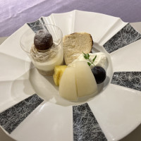 モンブランとチーズケーキ