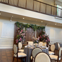 イギリス館新郎新婦席