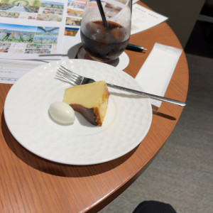 バスクチーズケーキ|695344さんのザ マークグランドホテル（THE MARK GRAND HOTEL）の写真(2527413)