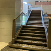 綺麗な螺旋階段で、写真もとれる