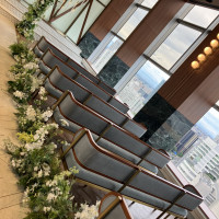 ゲストからもさいたま新都心の景色が見える