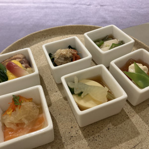 小鉢も全体的に美味しい|695345さんのPALACE IWAYA パレスいわやの写真(2536585)