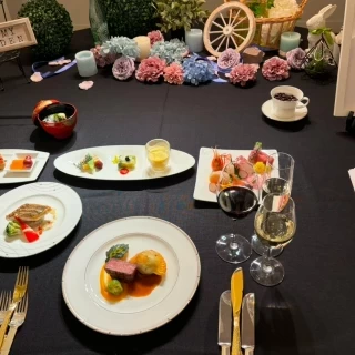 料理展示会(実際に選んだコース)