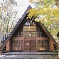 自然の中に溶け込んでいます。