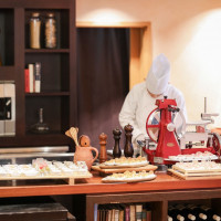 シェフがいました。