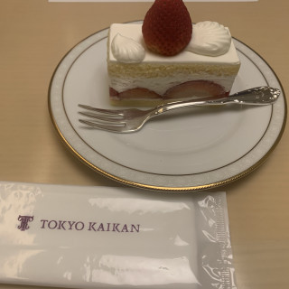 東京會舘のショートケーキ！
いちごと甘みあるシフォン絶品！