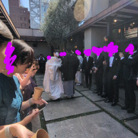 折り鶴シャワー