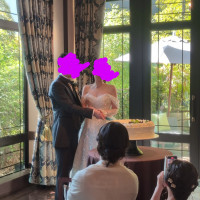 ケーキ入刀