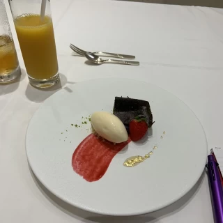 デザートです。