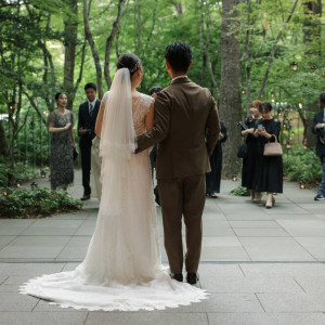 挙式後|695715さんの星野リゾート 軽井沢ホテルブレストンコートの写真(2512132)