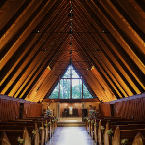 チャペル内観|695715さんの星野リゾート 軽井沢ホテルブレストンコートの写真(2512125)