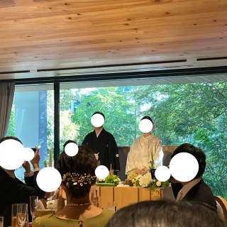 自然光が入る会場