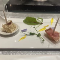 ウェルカムパーティでの料理