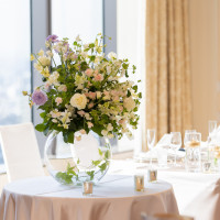 高砂横の装花です。