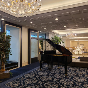 ピアノがありました|696380さんのウェディングスホテル・ベルクラシック東京の写真(2096739)