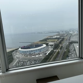 マリンスタジアムが見えます