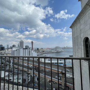 会場からポートタワーが見える。|696472さんのエスタシオン・デ・神戸の写真(2086310)