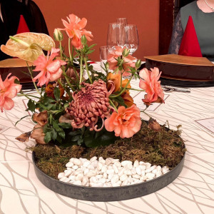 テーブル装花|696483さんのホテル雅叙園東京の写真(2086415)