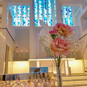 チャペル装花|696677さんのノートルダム神戸の写真(2088373)