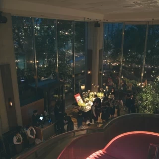 映画の中にいるような素敵な空間でした。