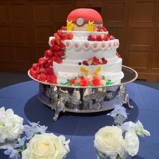 こだわりのウエディングケーキ