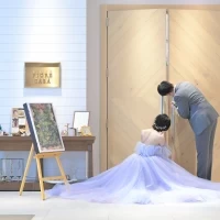 いい写真を撮ろうとカメラマンさんが細かく指示してくれました