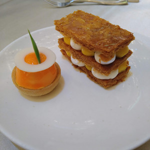 デザートはお洒落で美味しかったです。|696836さんのANAクラウンプラザホテル広島の写真(2101644)