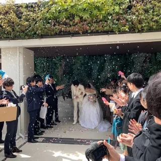フラワーシャワー、バブルシャワー