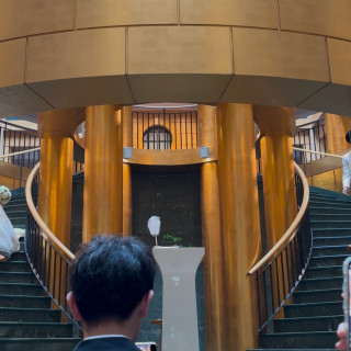 階段を使った演出もしていました
