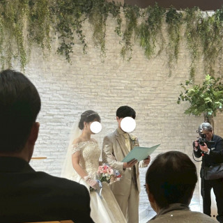 挙式会場の様子