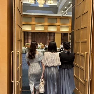 披露宴会場入り口
