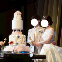 ケーキ入刀