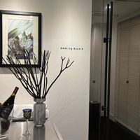 ロビーの喫煙室