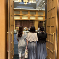 披露宴会場入り口