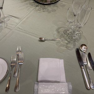 料理提供前の机|697018さんのGRAND FESTA HAKATAの写真(2413606)