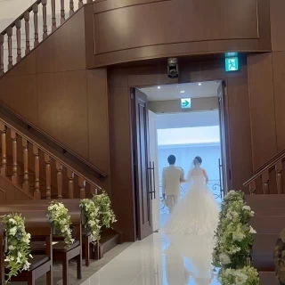 チャペル退場