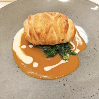 平目のパイ包み