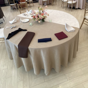 披露宴会場テーブル(円卓)|697245さんのアールベルアンジェ名古屋の写真(2109362)
