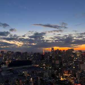 挙式会場から見える景色です|697296さんのRESTAURANT LUKE with SKY LOUNGE（レストランルーク スカイラウンジ）の写真(2293459)