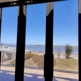 披露宴会場からの景色