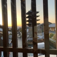 会場からの景色
