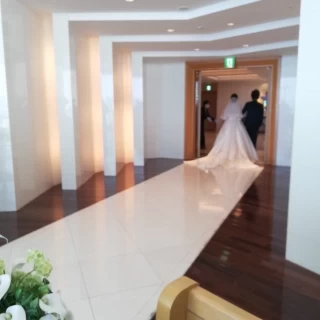 新郎新婦が近く感じました
