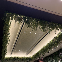 会場外ガーデンの天井