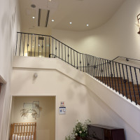 披露宴会場までの道