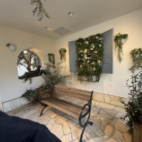 披露宴会場までの道