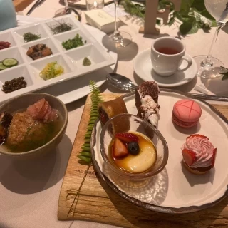 デザートビュッフェ