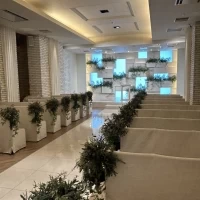 白を基調とした挙式会場