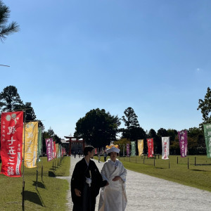 写真撮影中|697693さんの上賀茂神社の写真(2291202)