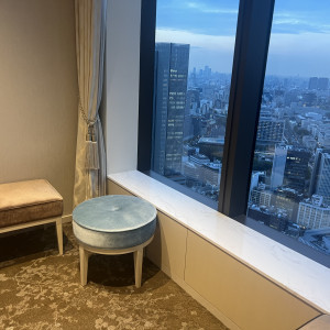 チャペル横控室からの眺めも良い|697769さんのThe Okura Tokyo（オークラ東京）の写真(2115397)